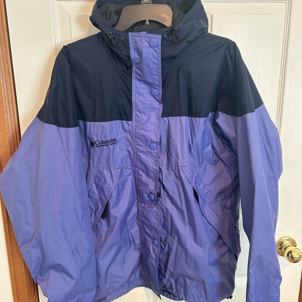 Columbia women’s  Jacket - two toned blue sz L